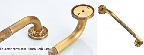 Brass Grab Bars