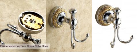 Brass Robe Hook