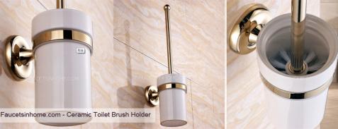 Ceramic Toilet Brush Holder