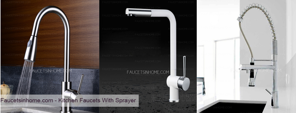 Kitchen Faucet With Sprayer