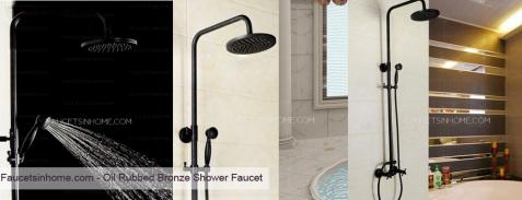 Oil Rubbed Bronze Shower Faucet