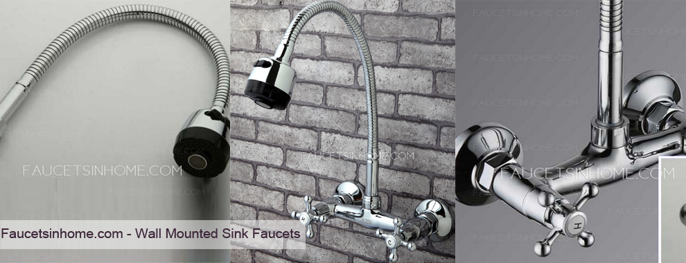 Wall Mounted Sink Faucets